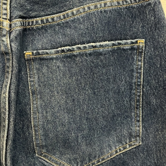 AGOLDE Remy High Rise Straight Jeans  size 28 Button Fly Stretch - Picture 9 of 11